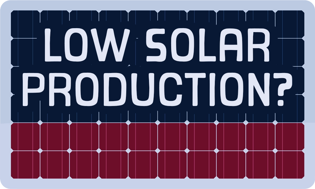 Low Solar (PV) Production